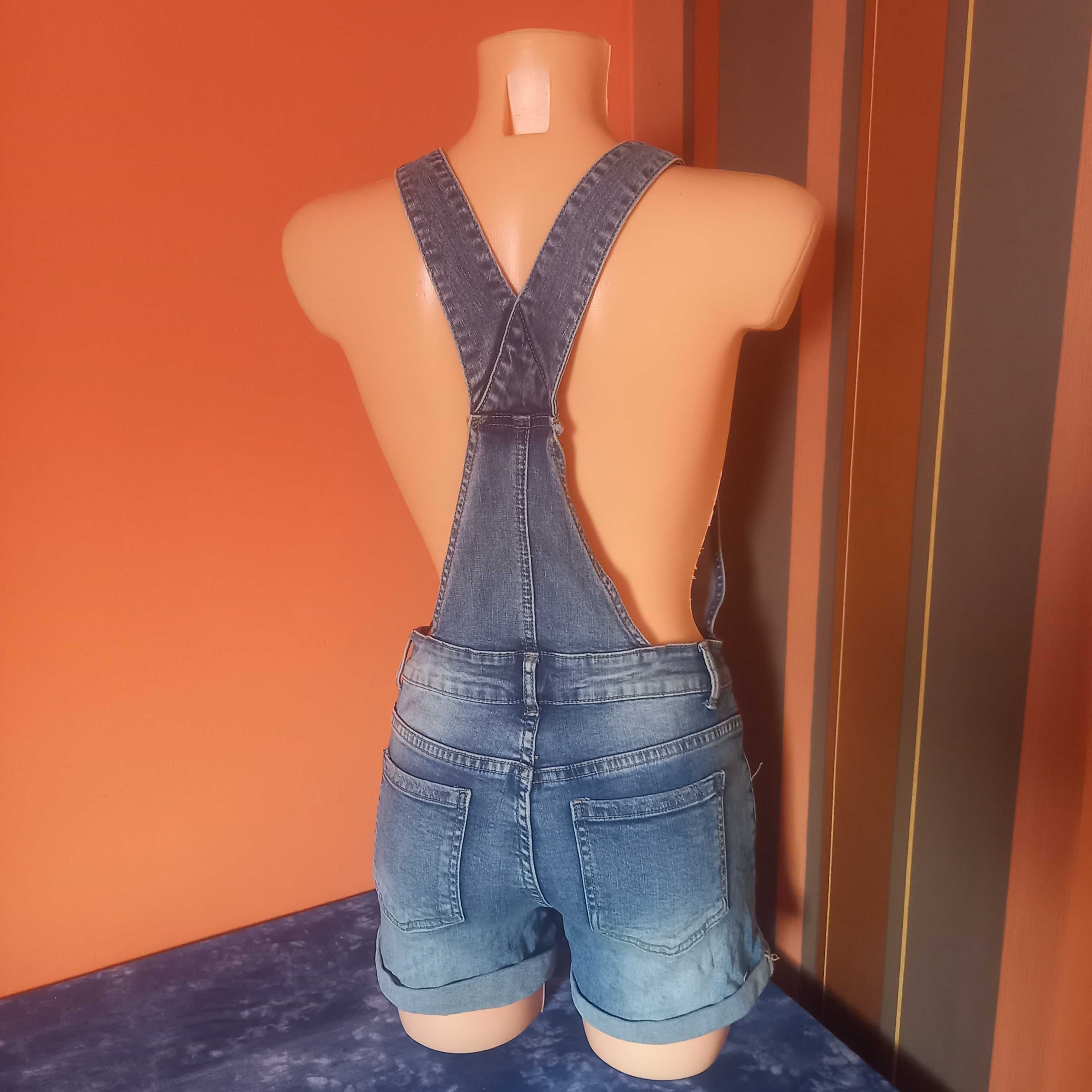 ogrodniczki jeans S