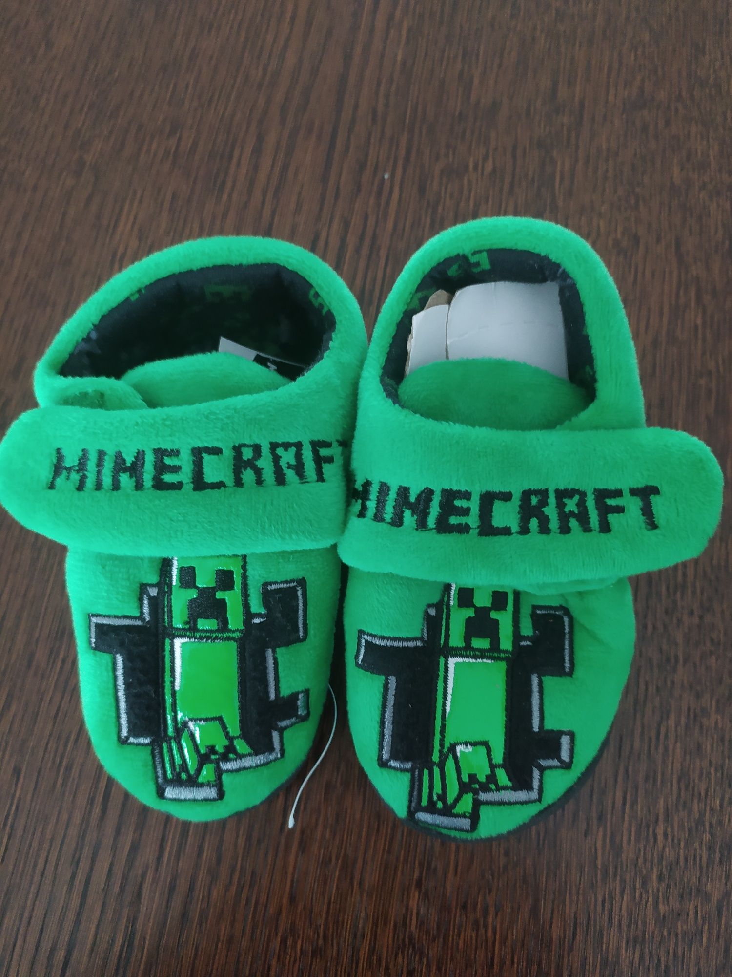 Kapcie kopciuszki buty MINECRAFT 22-23 / 2 LATA