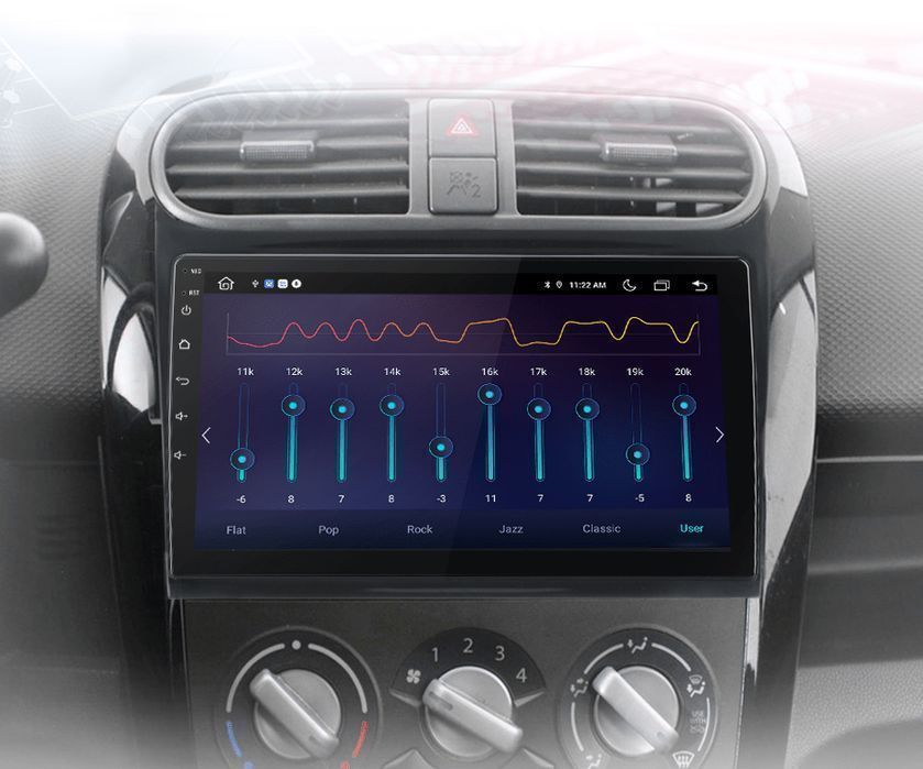 Radio nawigacja Honda Fit Jazz City 2002 - 2007 Android Carplay 6GB