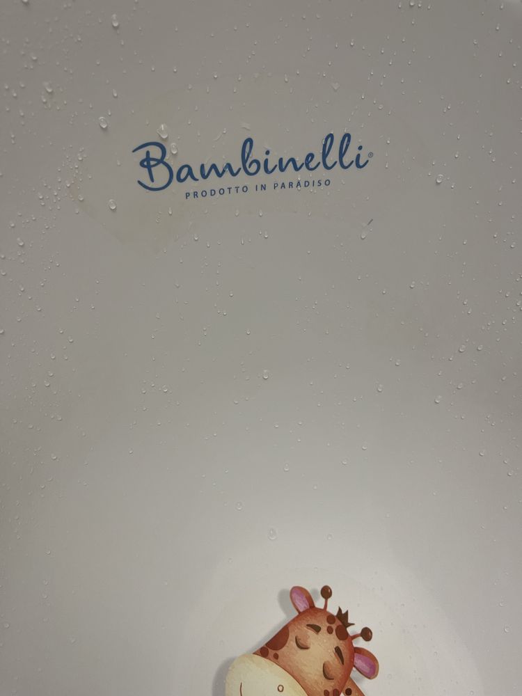 Ванночка дитяча Bambinelli біла 100*51*30 см + подарунок