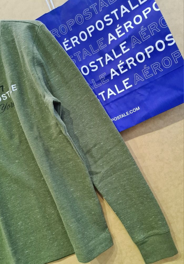 Aeropostale militarna bluza longsleeve z USA M