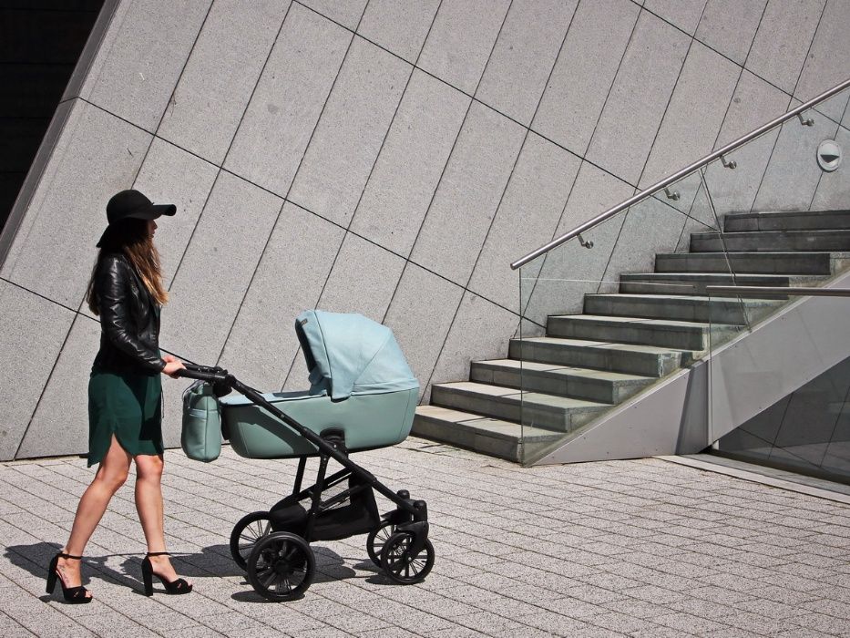 Wózek 2w1 DADA PRAMS Apus Mint Model 2021