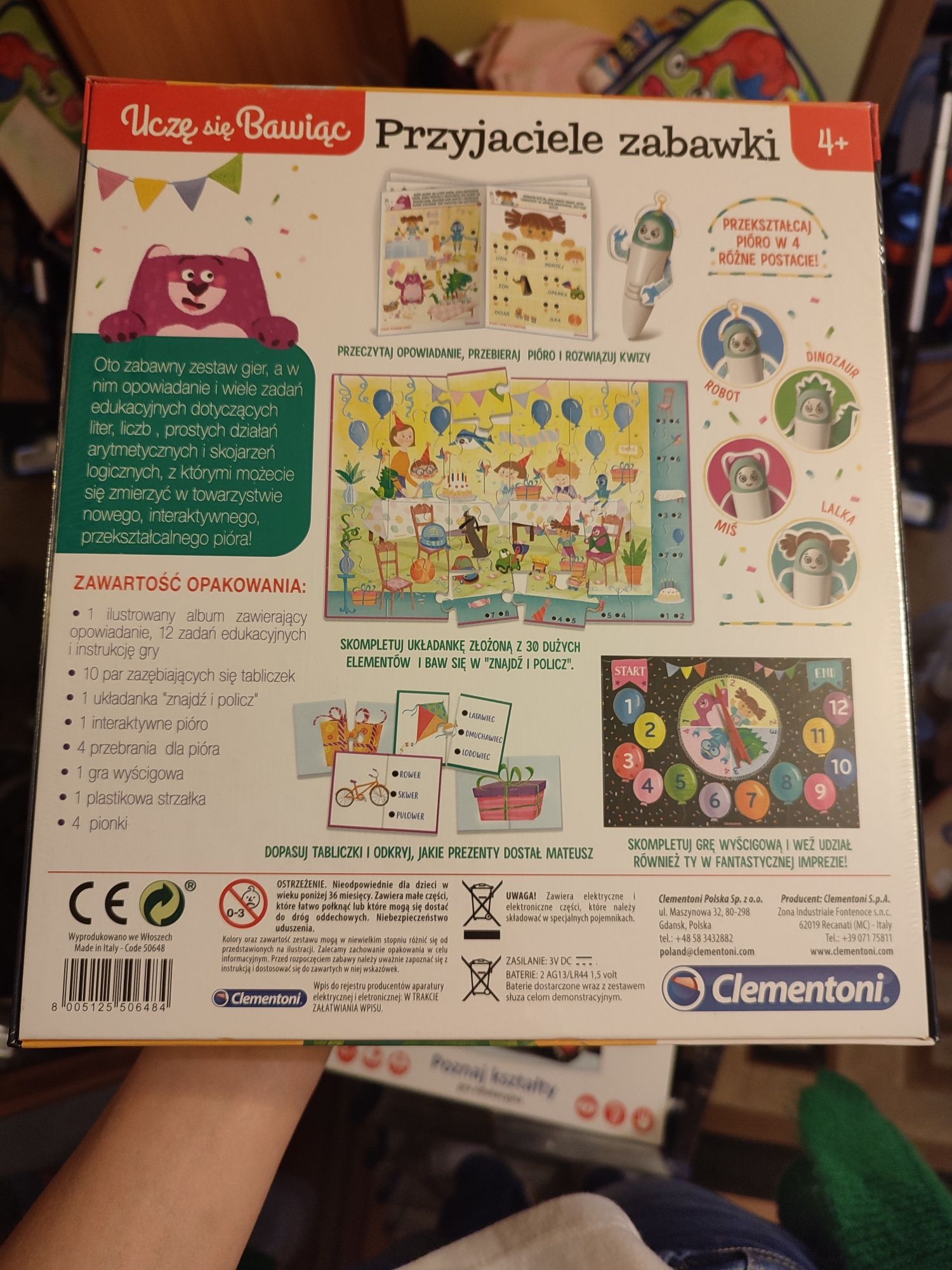 Clementoni przyjaciele zabawki gra