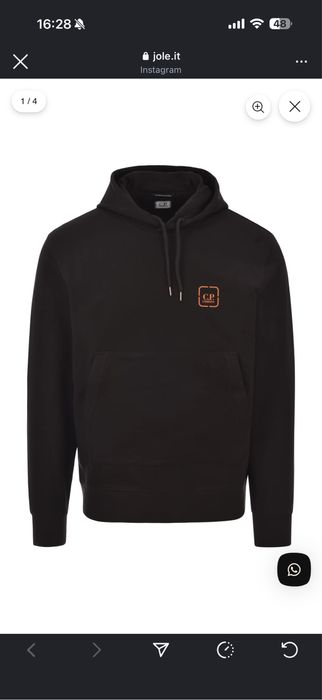 C.p. company Felpa худі кофта оригінал Metropolis cp 19clss062a-006452