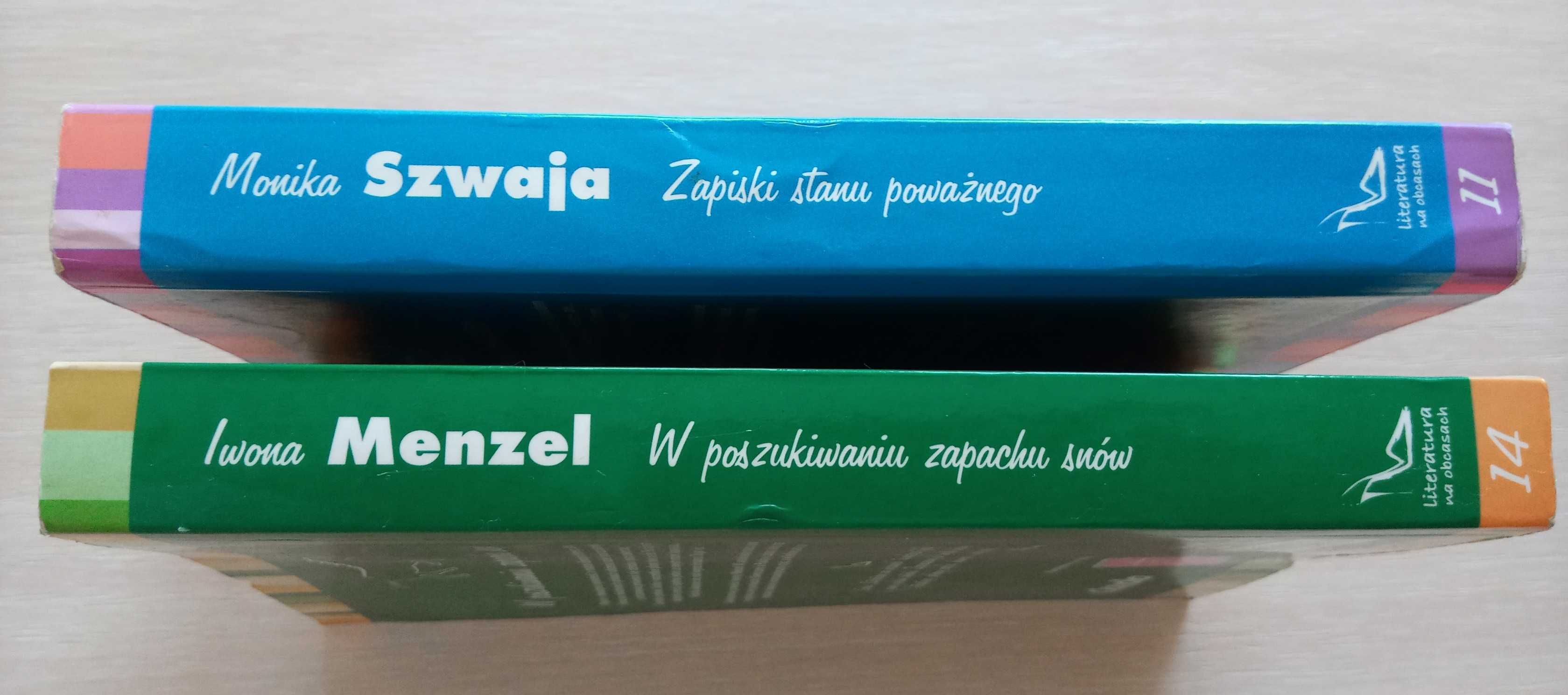 Książki: "Zapiski stanu poważnego" i "W poszukiwaniu zapachu snów"