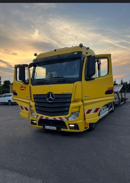 Actros + Kassbohrer LF6 autotransporter 2015 kpl