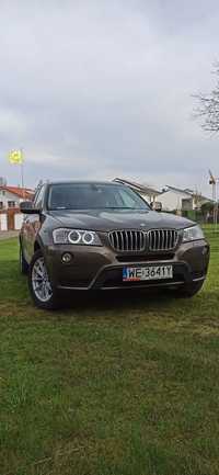 BMW X3 3.0XDrive Automat Oryginalny przebieg,Skóra,Kamera 360°Tempomat