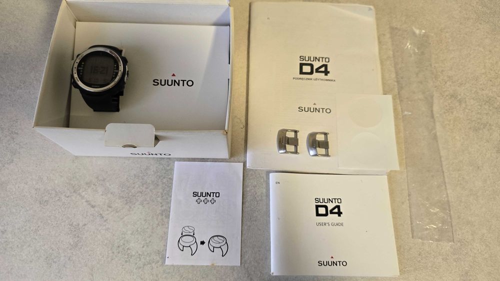 Komputer nurkowy Suunto D4