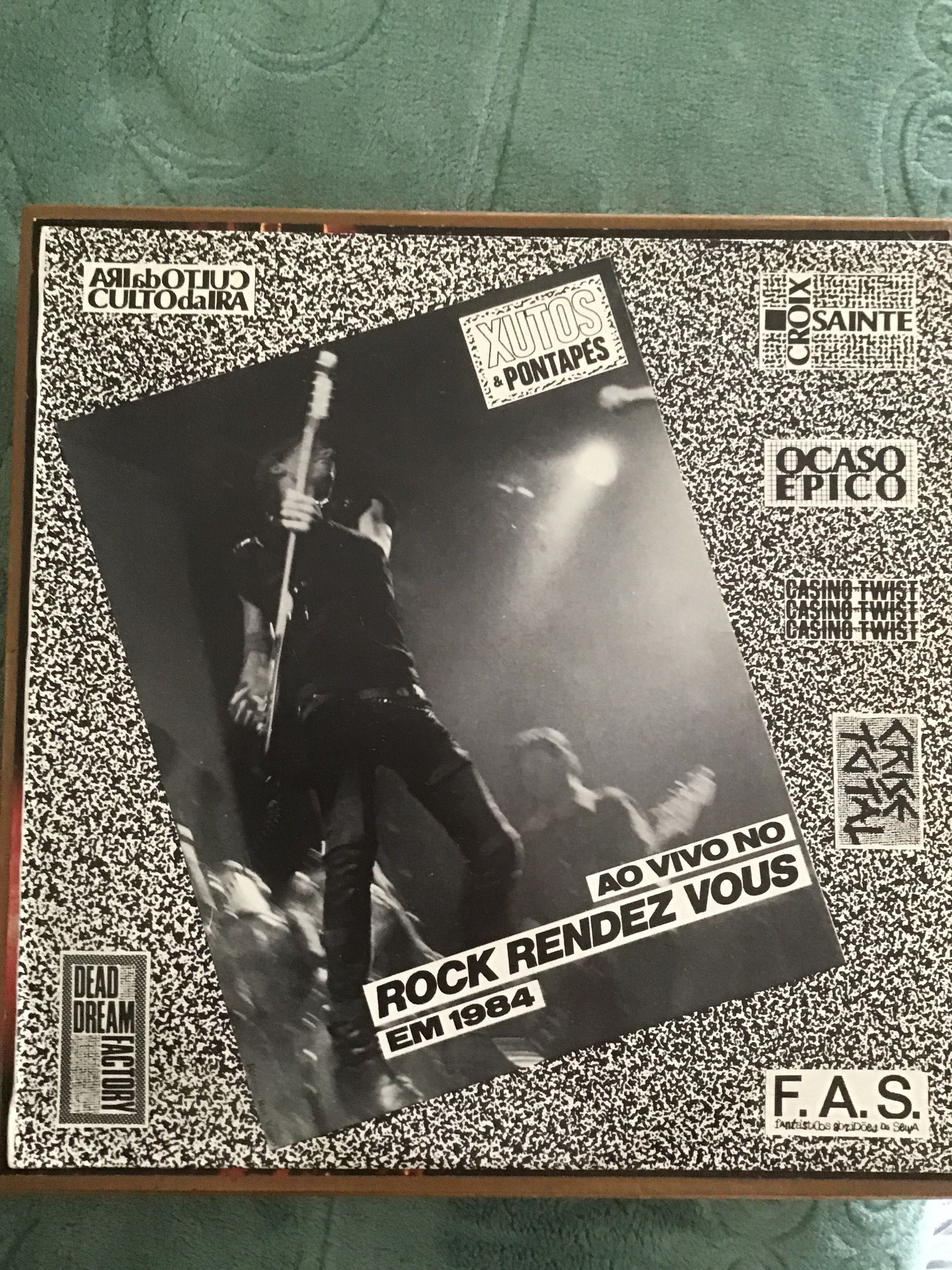 Disco Vinil LP Ao Vivo no Rock Rendez Vous