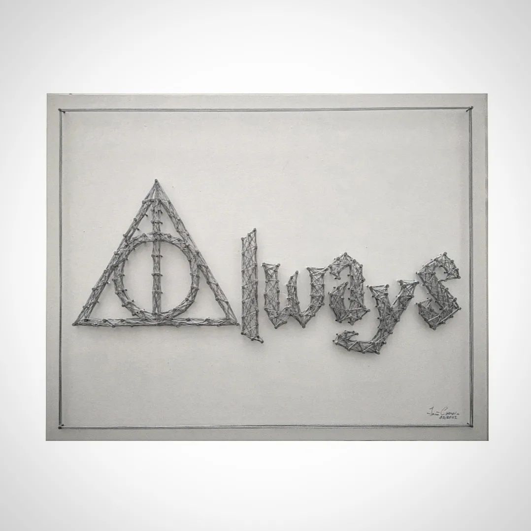 Quadro "Always" - Harry Potter e os Talismãs da Morte - Snape