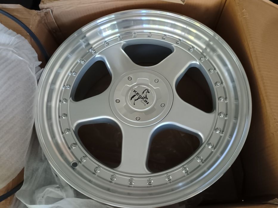 Felgi Keskin KT1 Classic Silver Lip Polish 18 5x112+5x120 ET35 Bmw e24