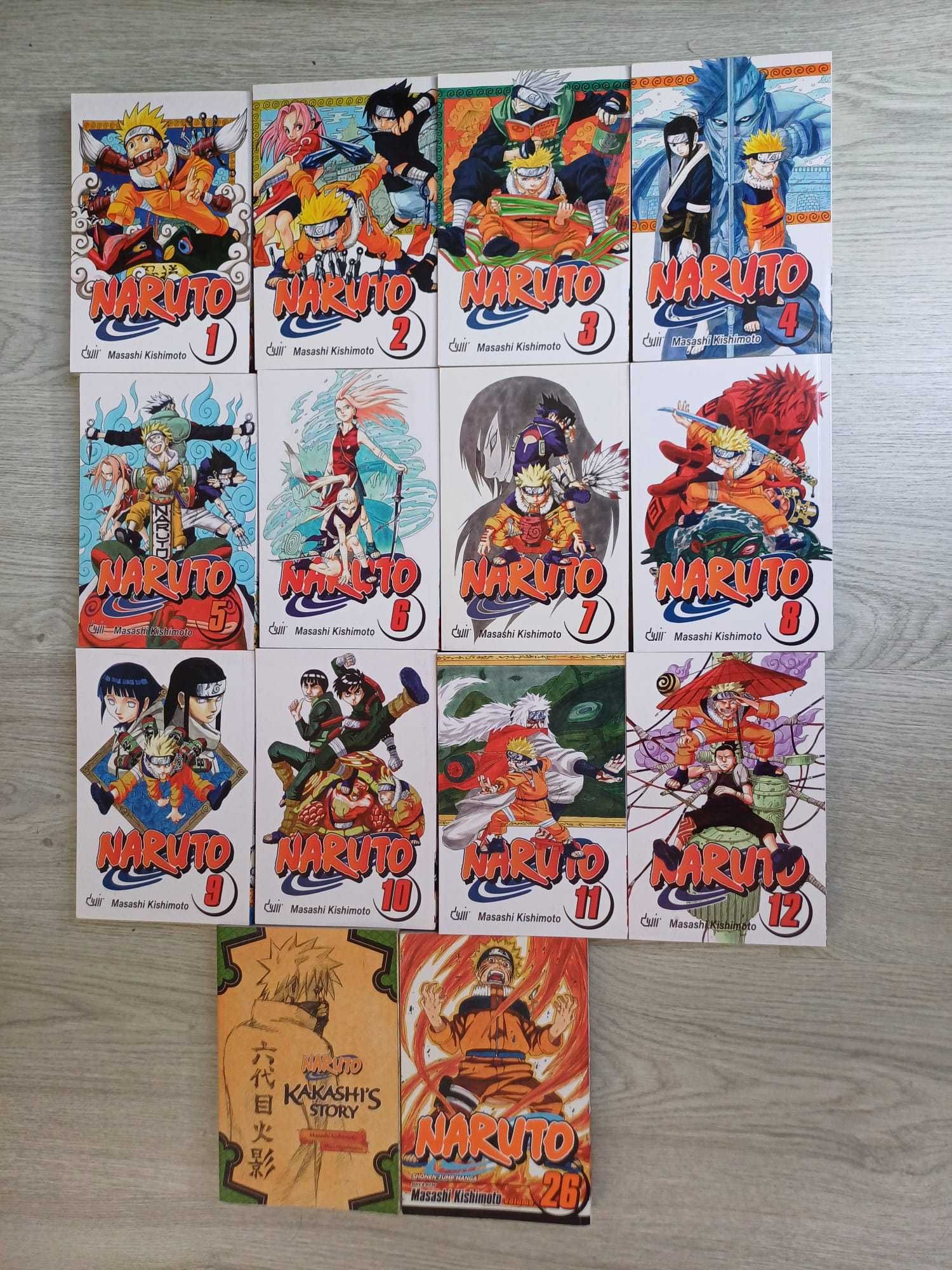 Naruto, One Punch Man, My Hero Academia (diversos números)