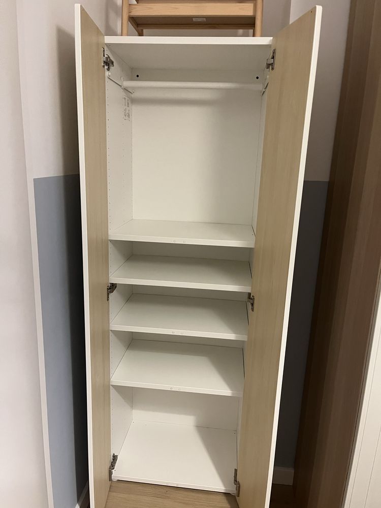 Szafa platsa/smastad ikea i poleczka na ksiazki flisat