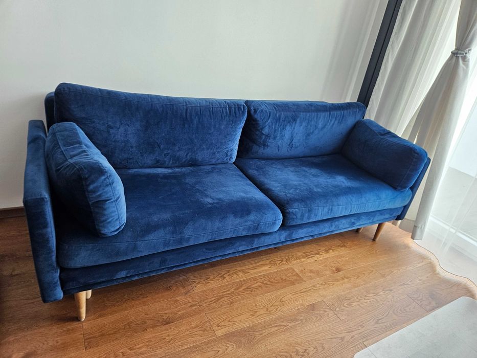 Sofa Emilly + pufa (optisofa)