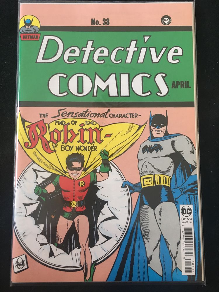 Facsimile Batman DC comics