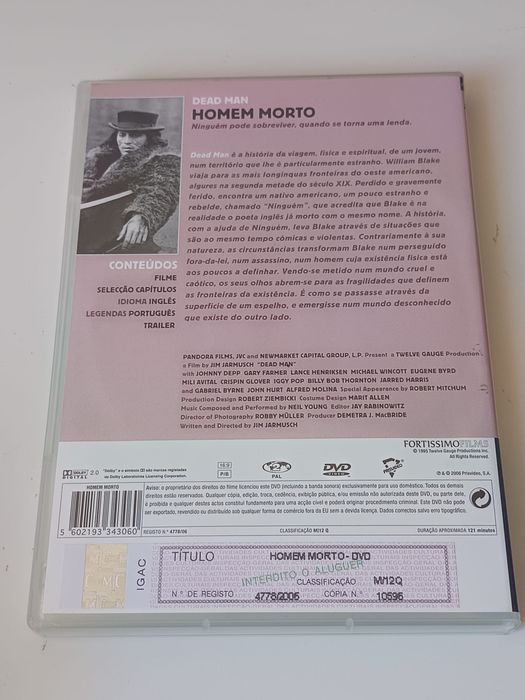 Homem morto - jim jarmusch