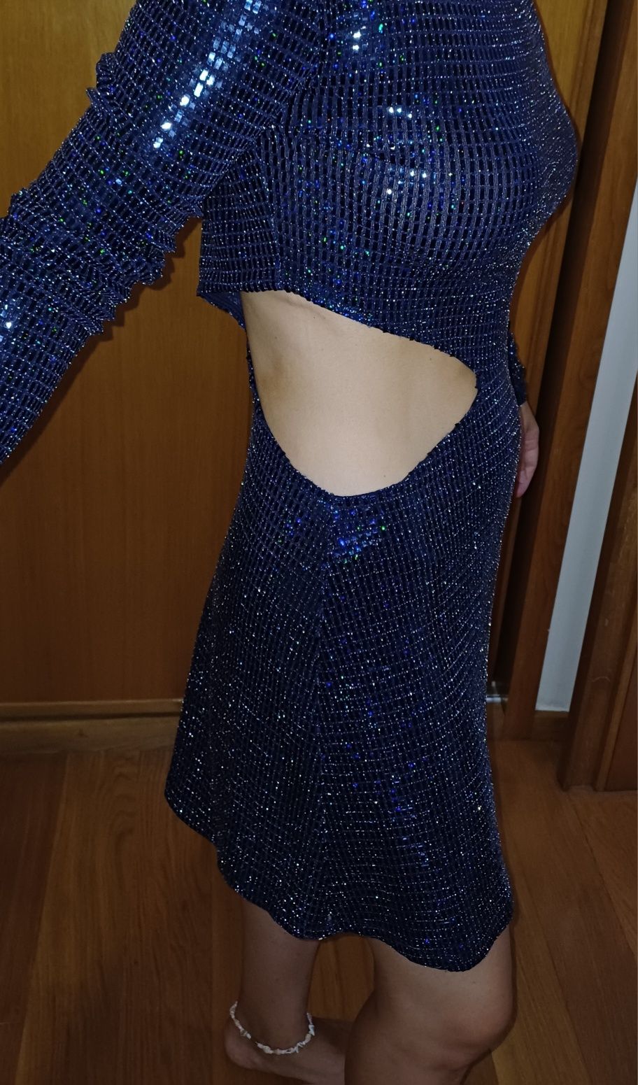 Vestido da stradivarius com brilho