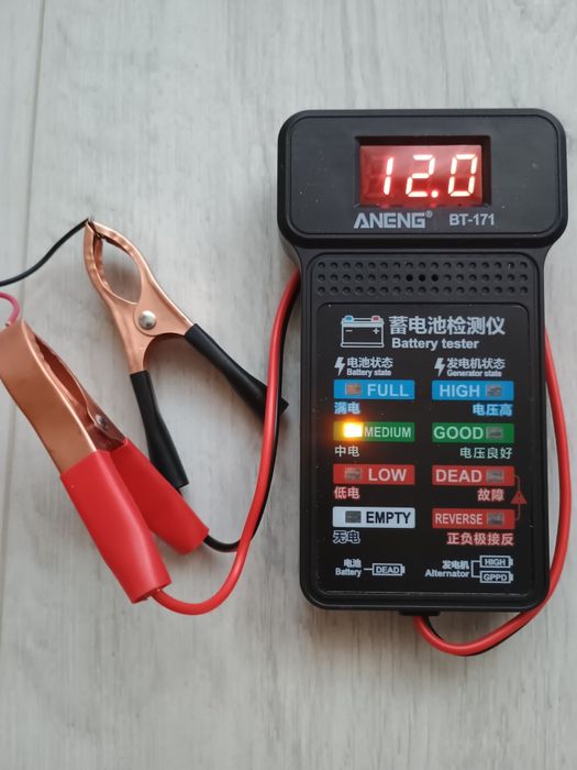 Fotowoltaika tester 12V 14.4V ładowania magazynu energii akumulatora