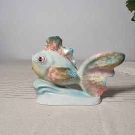 Figurka porcelanowa Ryba Wawel łata60-70te UNIKAT