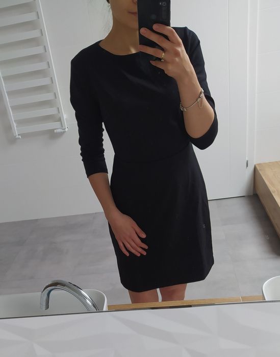 Sukienka Old Navy czarna bawełniana S