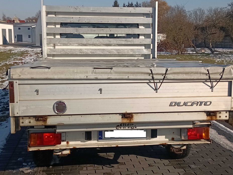 Fiat ducato Fiat ducato doka skrzynia plandeka 2,3 silnik diesel bryga