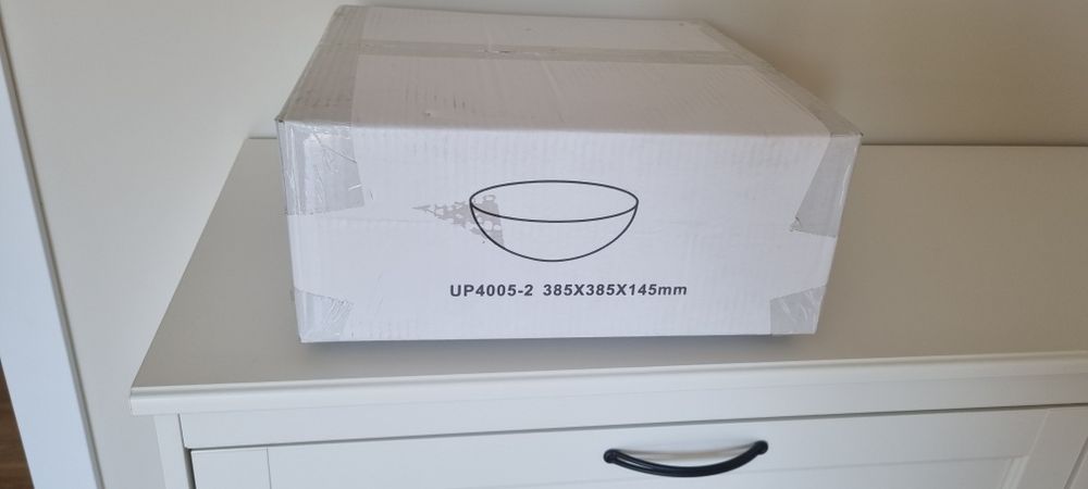 Umywalka nablatowa okrągła