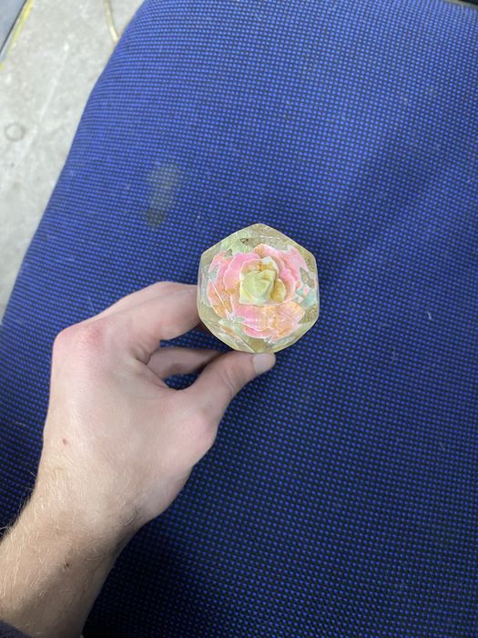 Ручка переключения передач в виде Розы на ваз