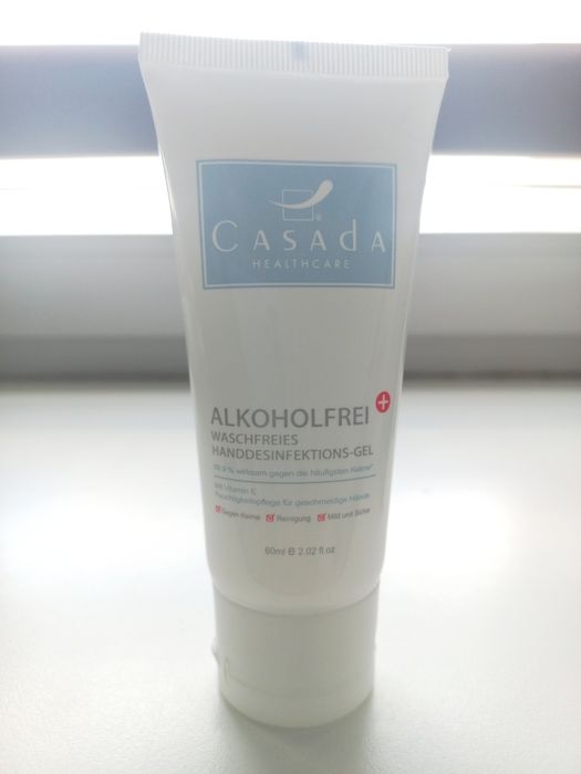 Żel do dezynfekcji rąk bezalkoholowy  Casada 60ml
