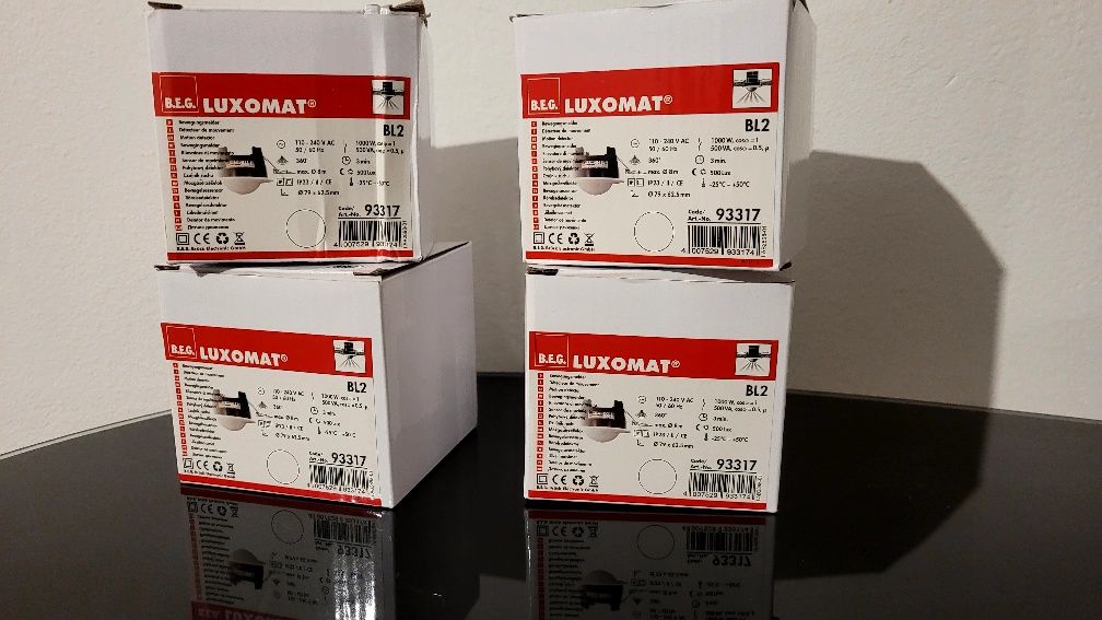 Czujnik ruchu, wejścia B.E.G Luxomat alarm świetlny
