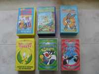 Coleção Cassetes VHS  Desenhos Animados diversos  Oferta ler descrição