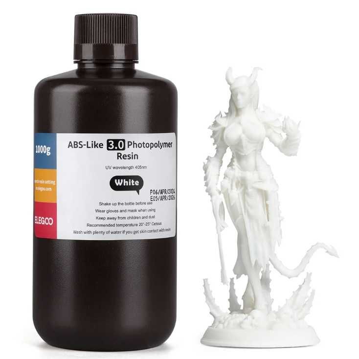 Фотополімерна смола Elegoo Resin (Standard v2.0/Standard 8k/ABS 3.0)