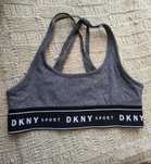 Szary stanik biustonosz sportowy DKNY sport rozmiar s 36