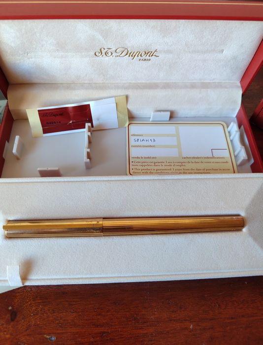 Caneta Dupont - Tinta preta