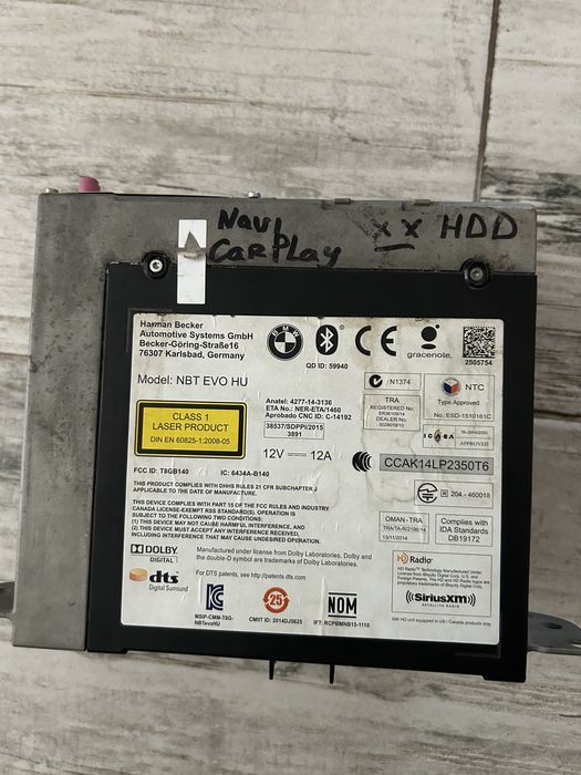 Продам блок живлення магнітола до BMW