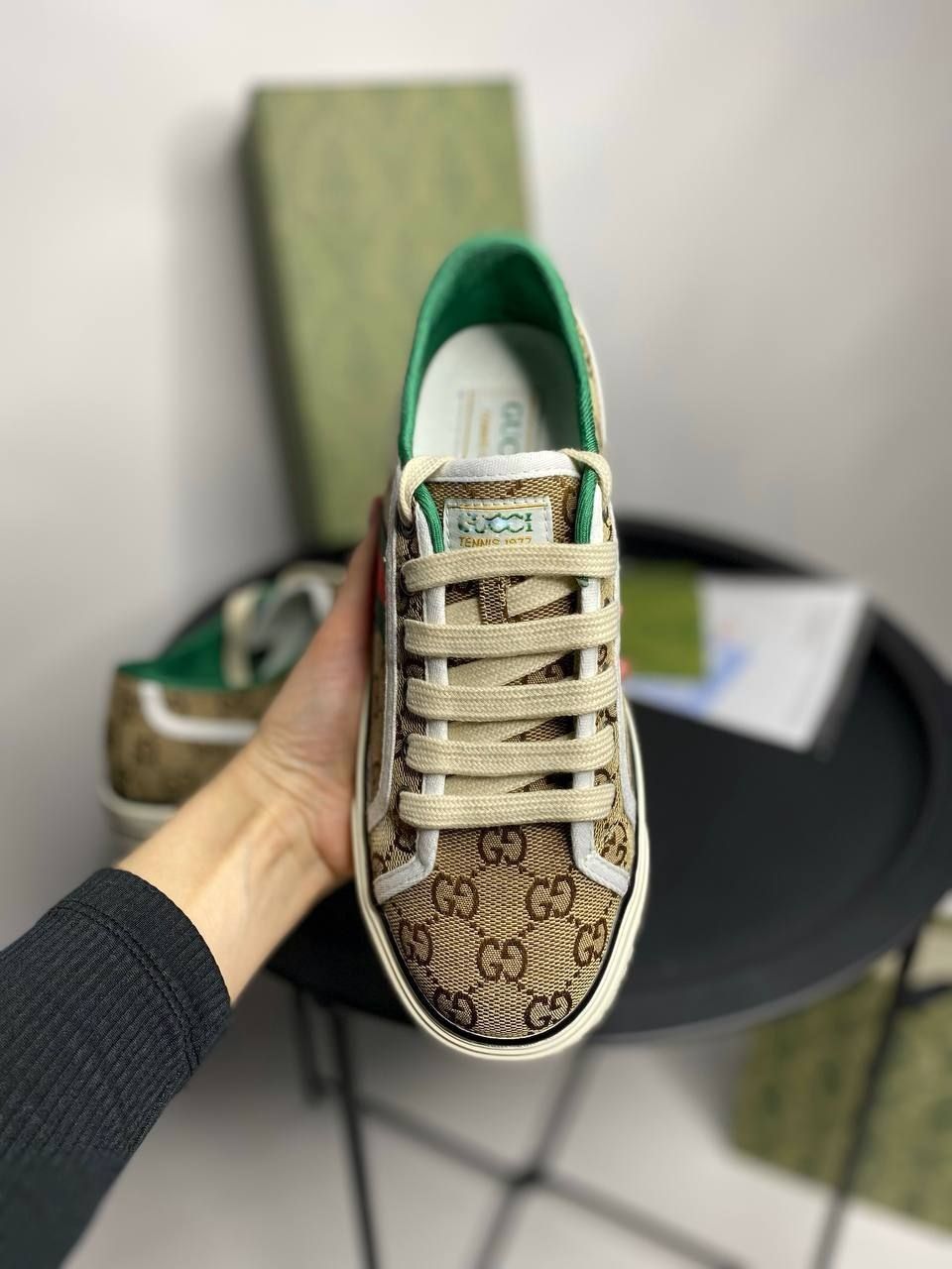 Кеди Gucci tennis, кеды Gucci tennis