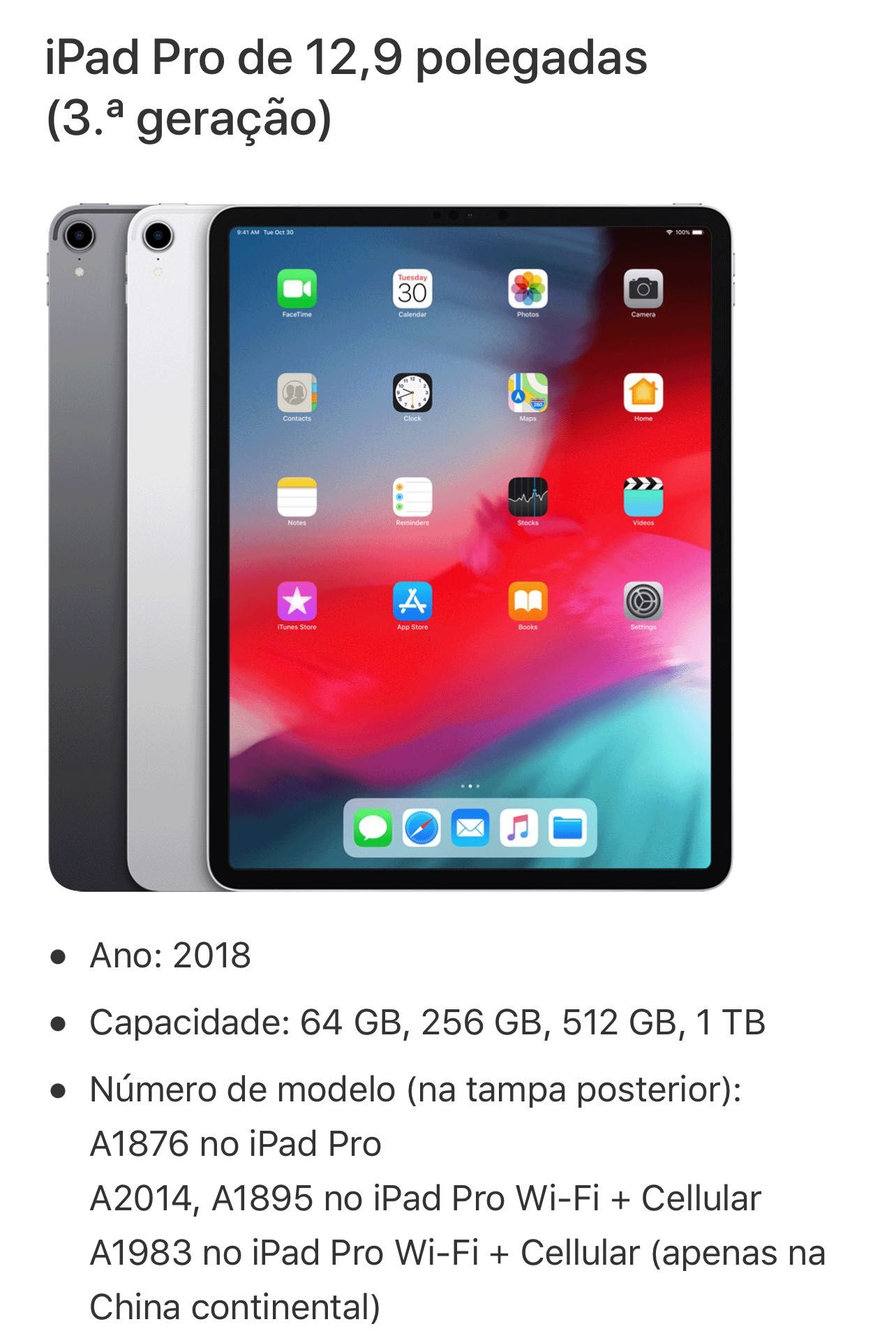 Capa iPad Pro 12.9” 2018 - transparente