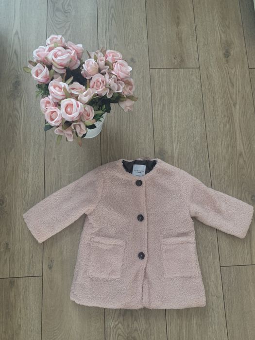 Nowy śliczny płaszczyk dla dziewczynki Sinsay  r.80