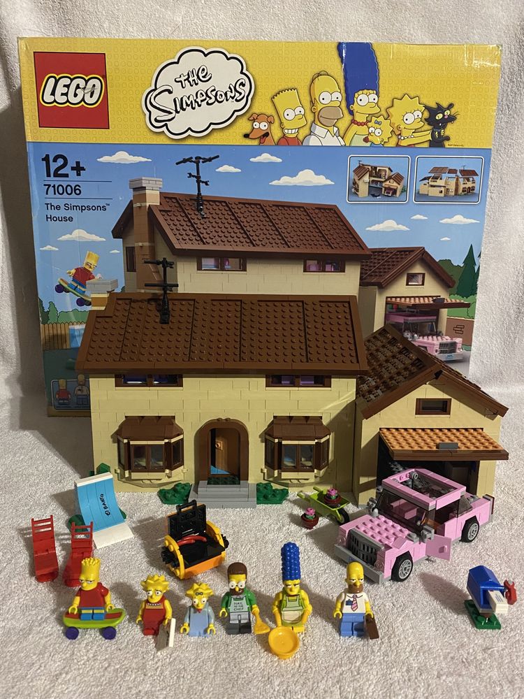 Лего сімпсони simpsons lego original симпсоны оригинал набор