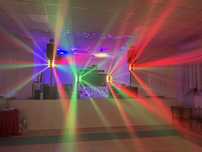 Światło led Spider 8x15 wat dmx komplet 4 szt