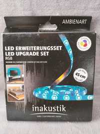 In-Akustik LED przedłużenie 45cm 24 Volt, 18 LED, 1,4 Watt niebieski