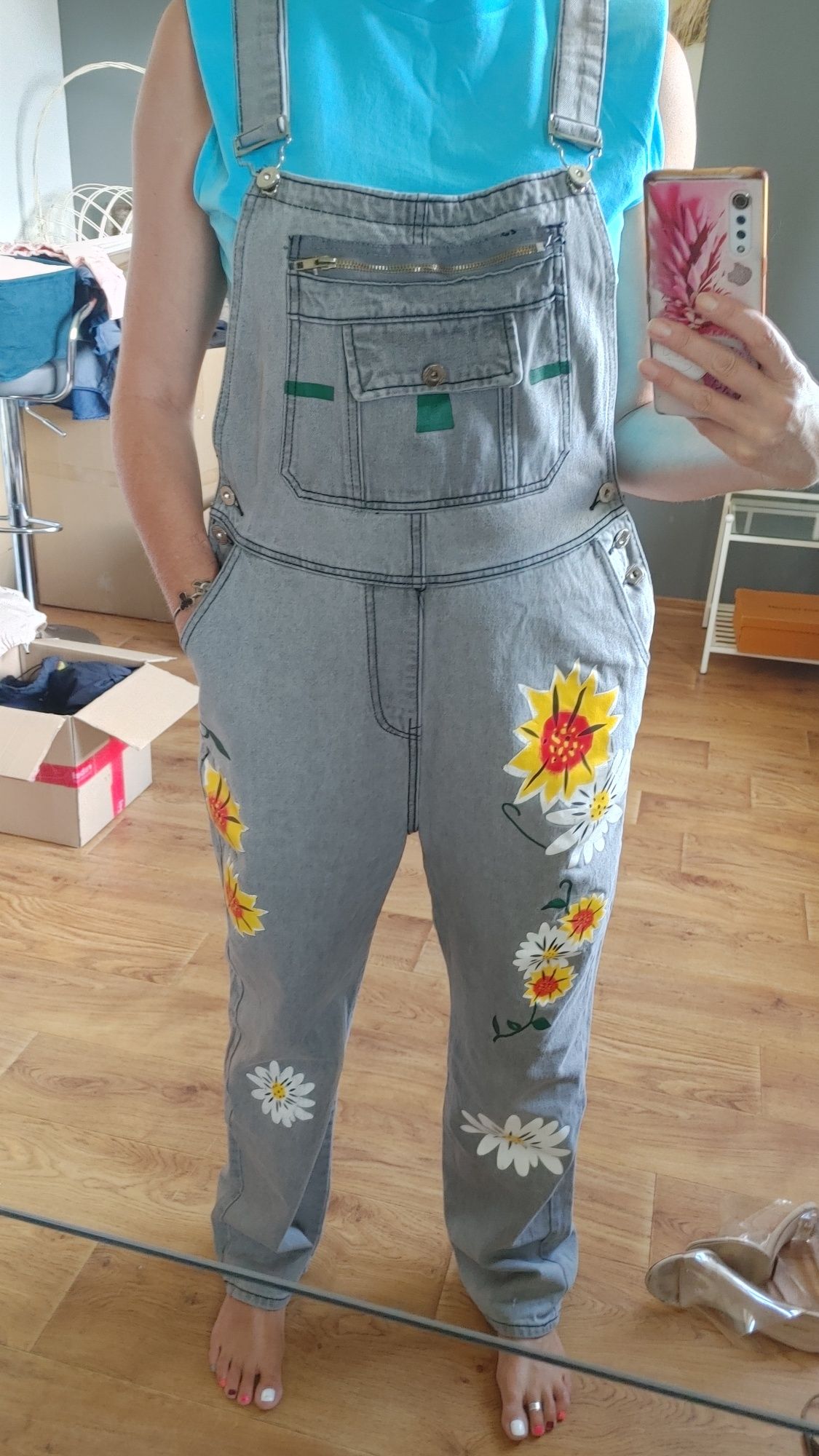 Ogrodniczki damskie L/XL
