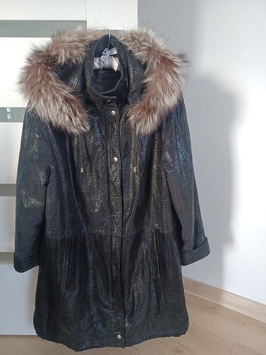 Skórzany płaszcz damski 44 Julia S. Roma