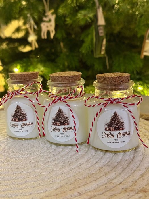 świece sojowe ręcznie robione