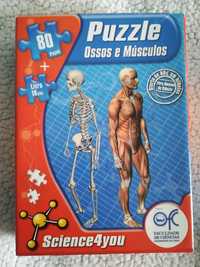 Puzzle Science4you - Ossos e Músculos