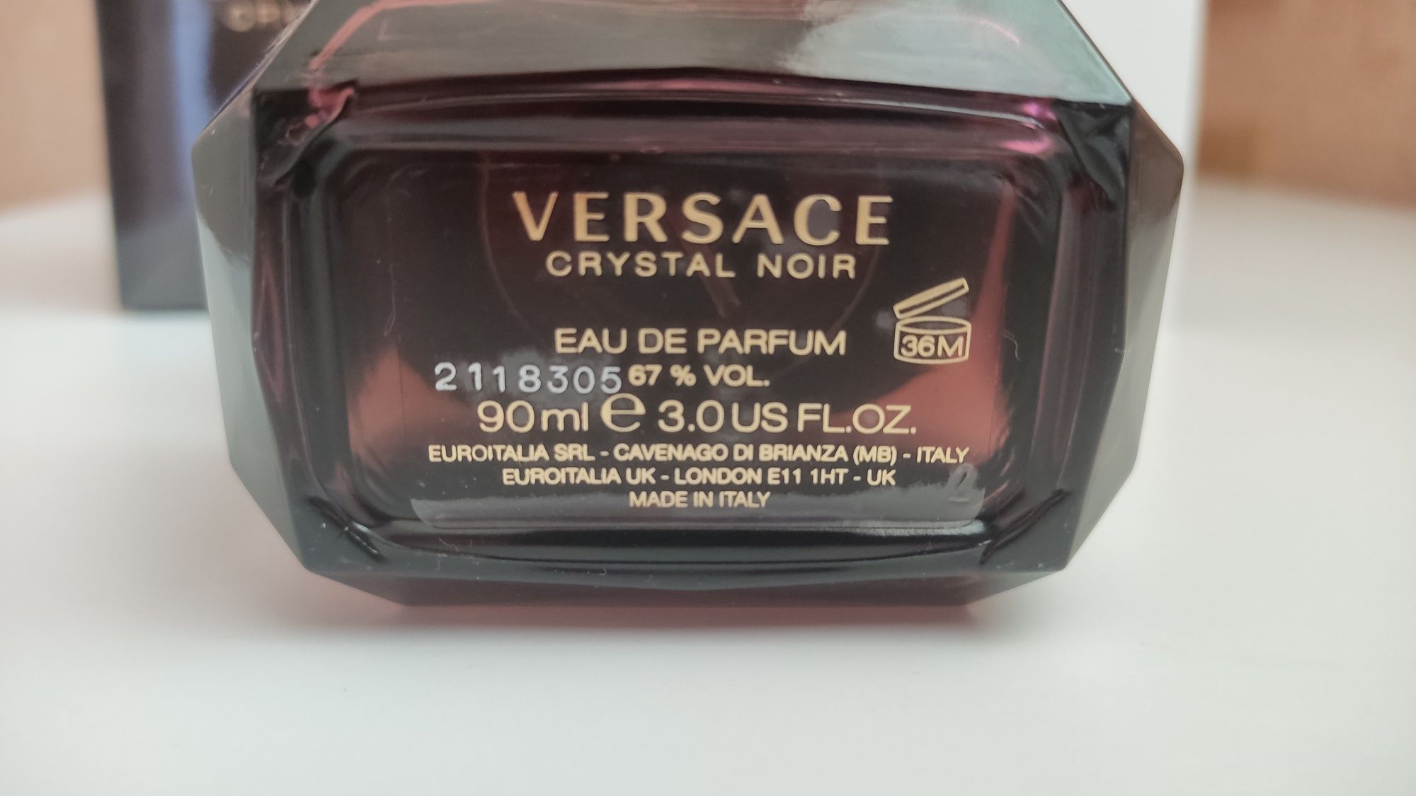 Versace Crystal Noir Парфумована вода жіноча, 90 мл
