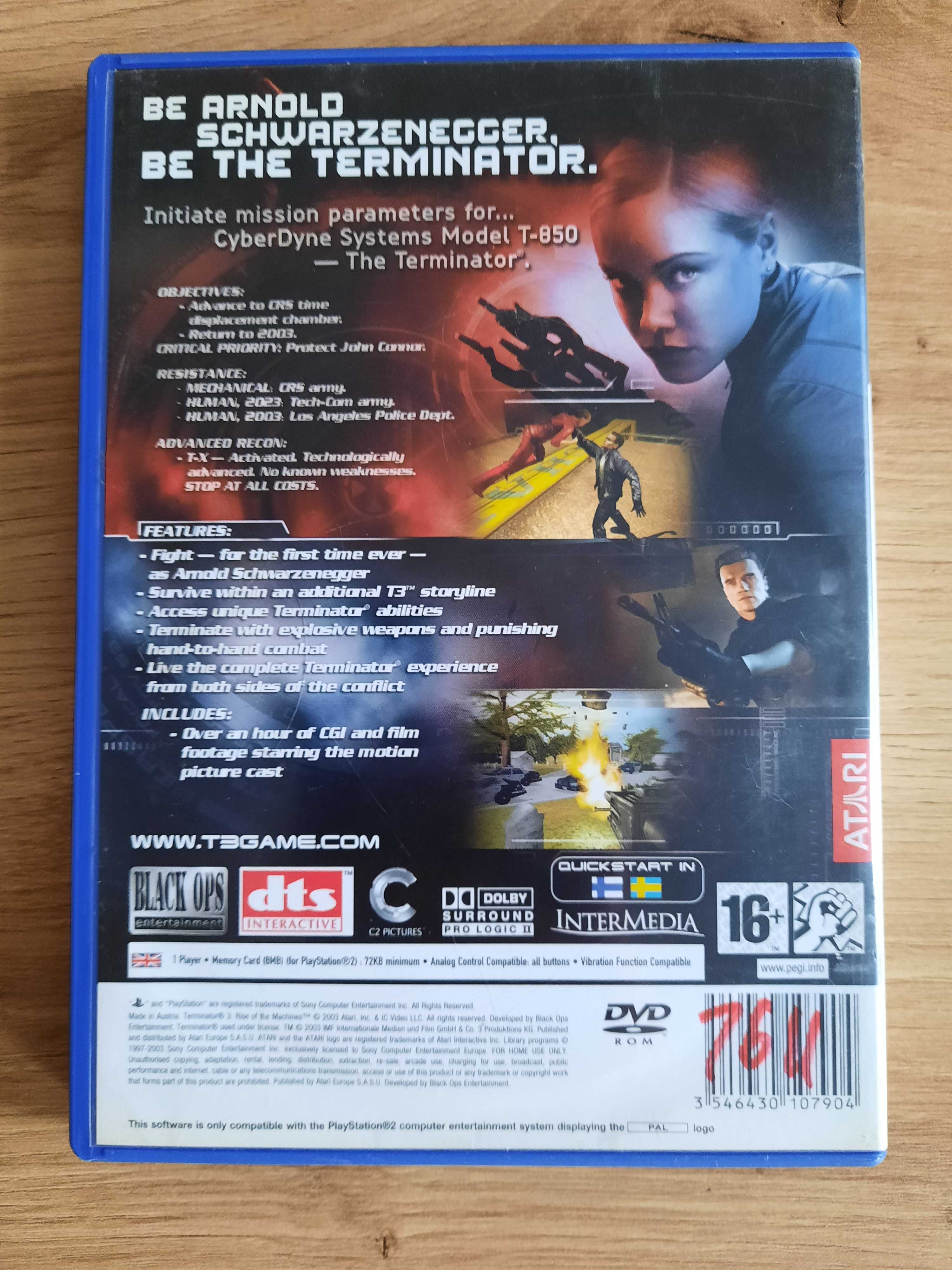 Terminator 3 Rise Of The Machines PS2