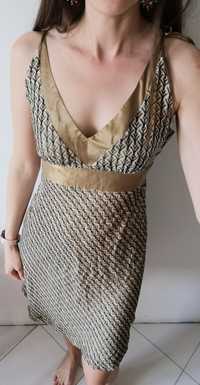 Kenneth Cole New York sukienka pluszowa