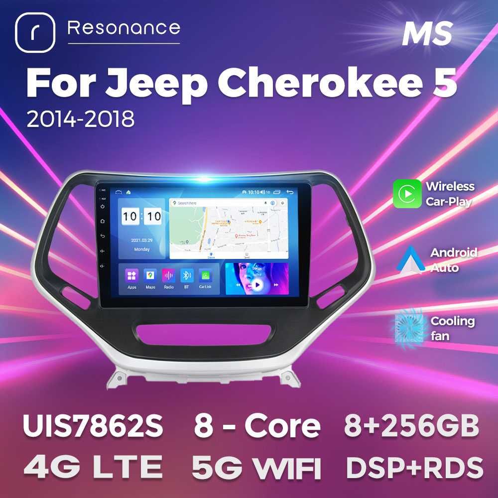 Штатна магнітола Джип Чероки Jeep Cherokee Android GPS