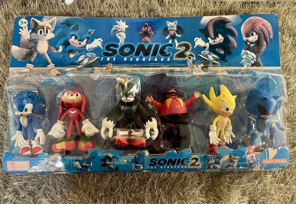 Pack bonecos Sonic NOVO