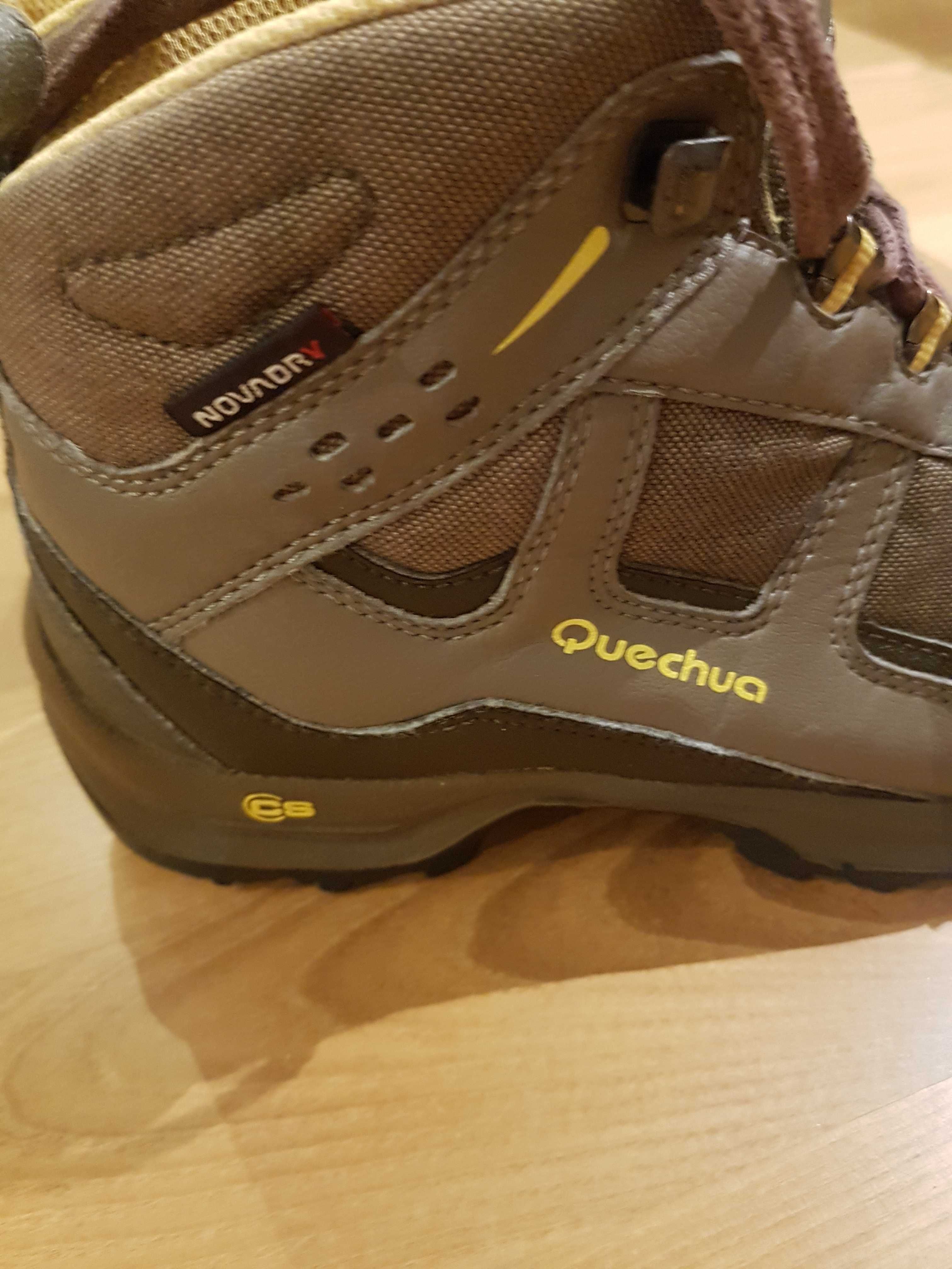 Buty jesienne Quechua  turystycz. wodoodp. dziecięce rozm. 36